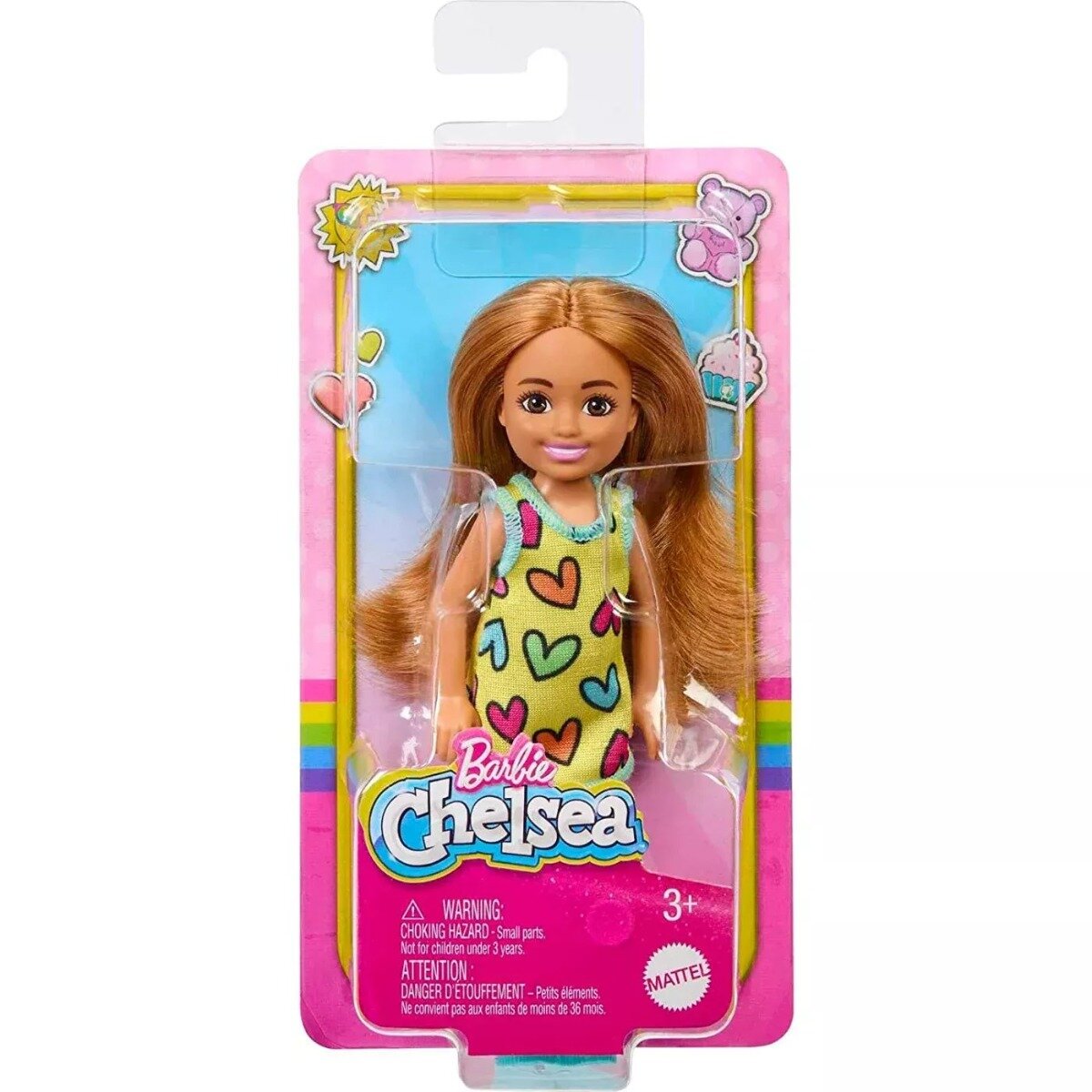 Barbie Papusa Chelsea Heart HNY57