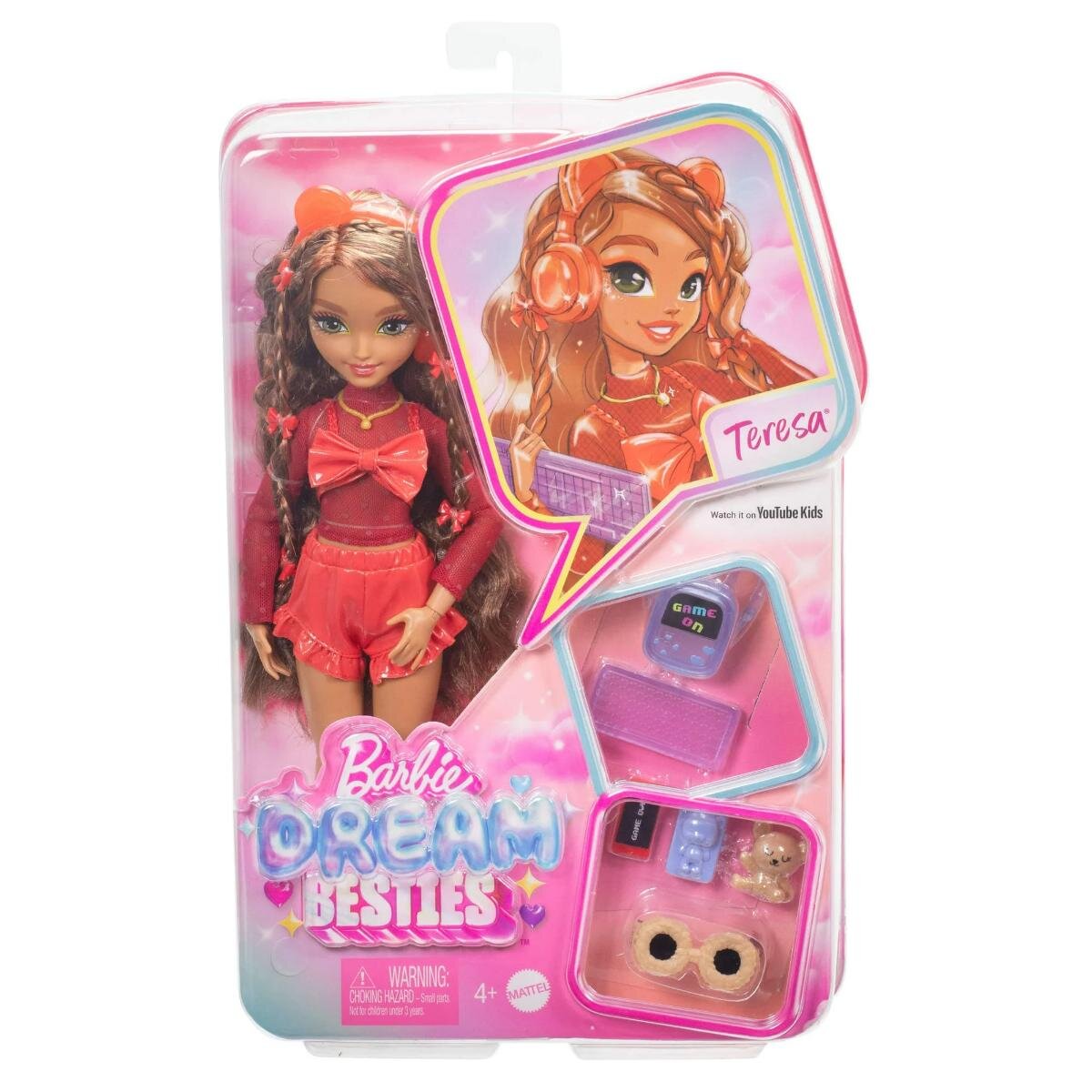 Barbie Papusa cu accesorii Dream Besties Teresa HYC23