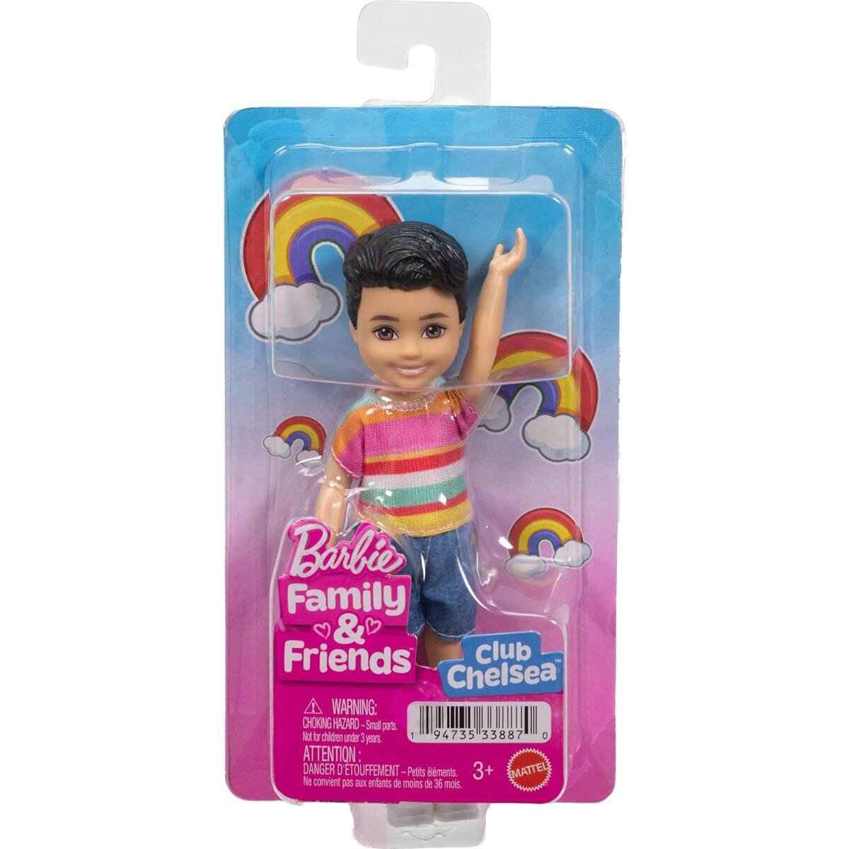 Barbie Papusa Family&Friends Club Chelsea Boy Koji JJB36