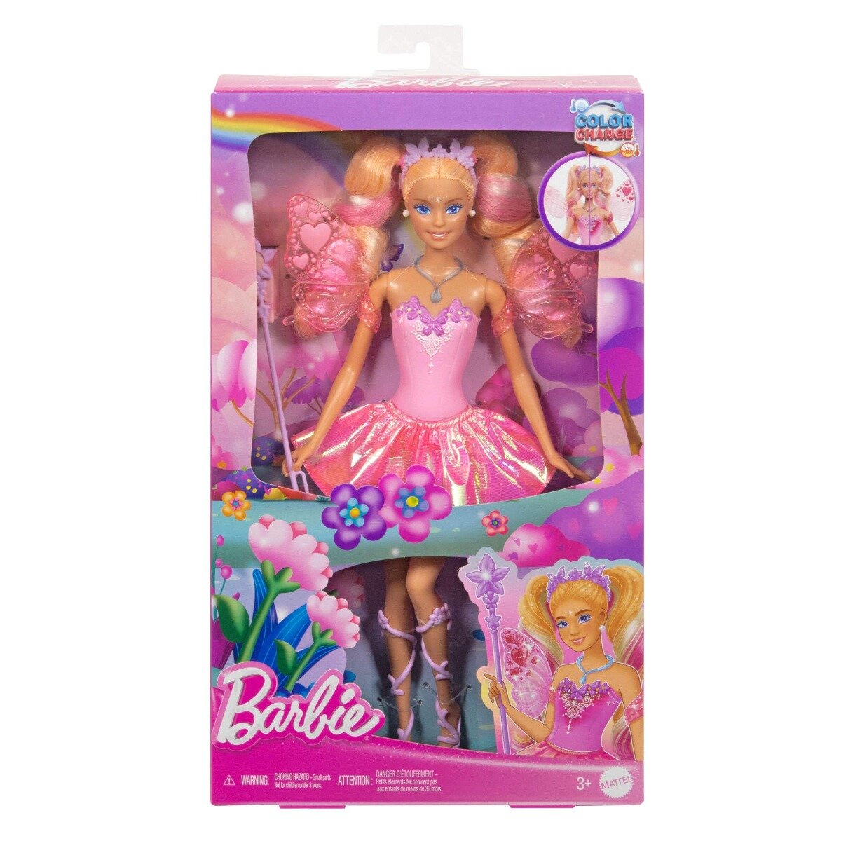 Barbie Papusa Fantasy Fairy Color-Change JCP76