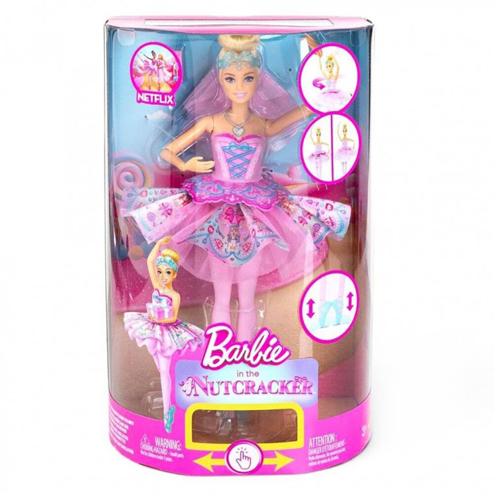 Barbie Papusa in The Nutcracker Clara balerina JLW53