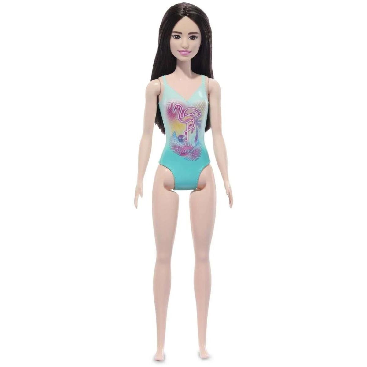 Barbie Papusa La plaja in costum de baie Tropical Blue HXX51