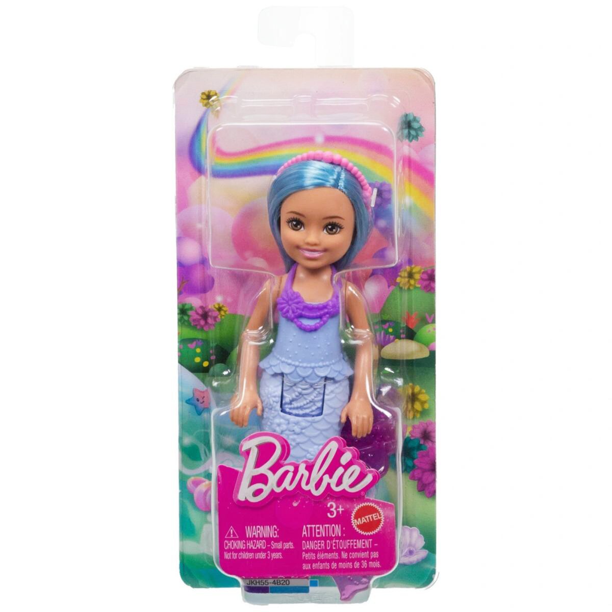 Barbie Papusa Mermaid Chelsea Fantasy Blue JKH55