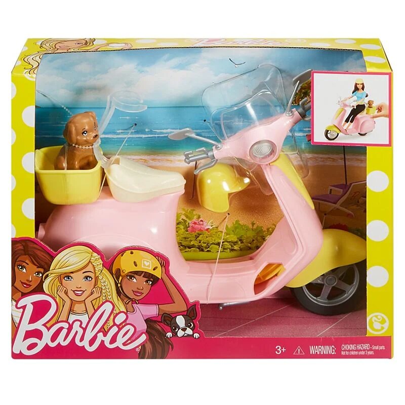 Barbie Scooter de jucarie FRP56