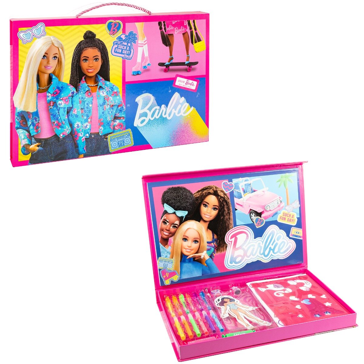 Barbie Set de colorat Deluxe Fashion Designer