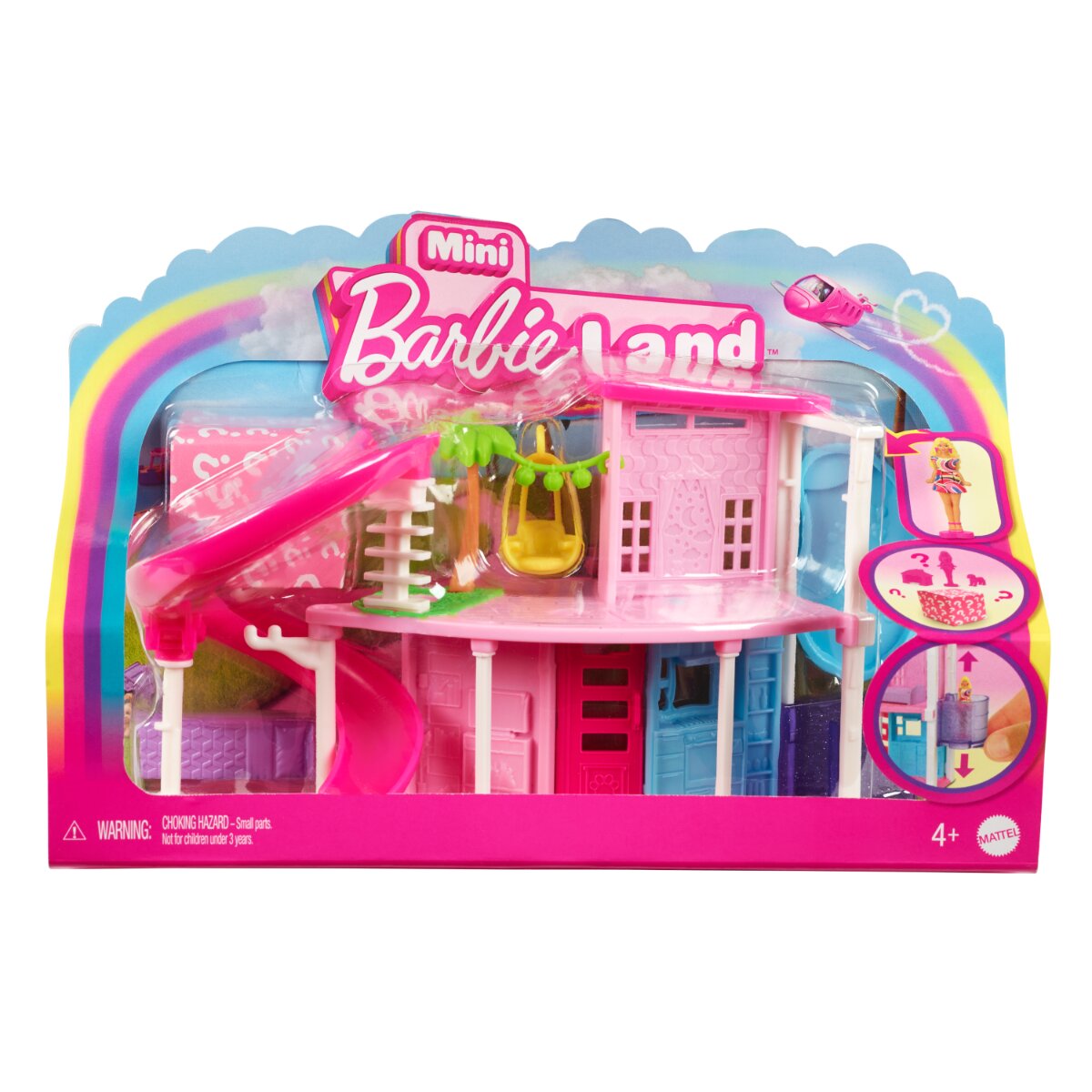 Barbie Set de joaca casuta si papusa Mini land HYF45