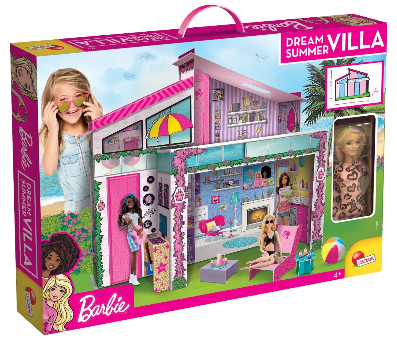 Barbie Set de joaca cu papusa Lisciani Casa de vara a lui