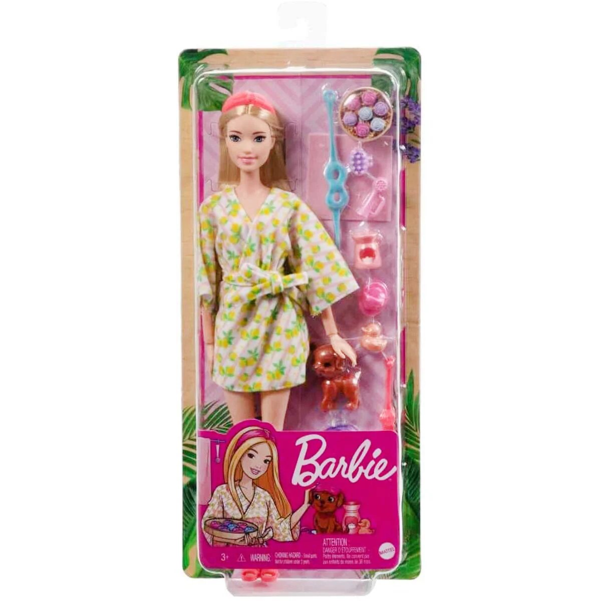 Barbie Set de joaca cu papusa Spa Day HKT90