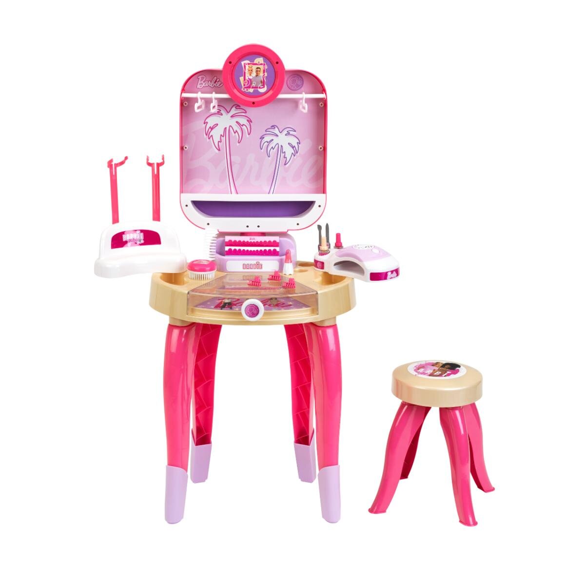 Barbie Set masuta de infrumusetare cu lumini Beauty Studio