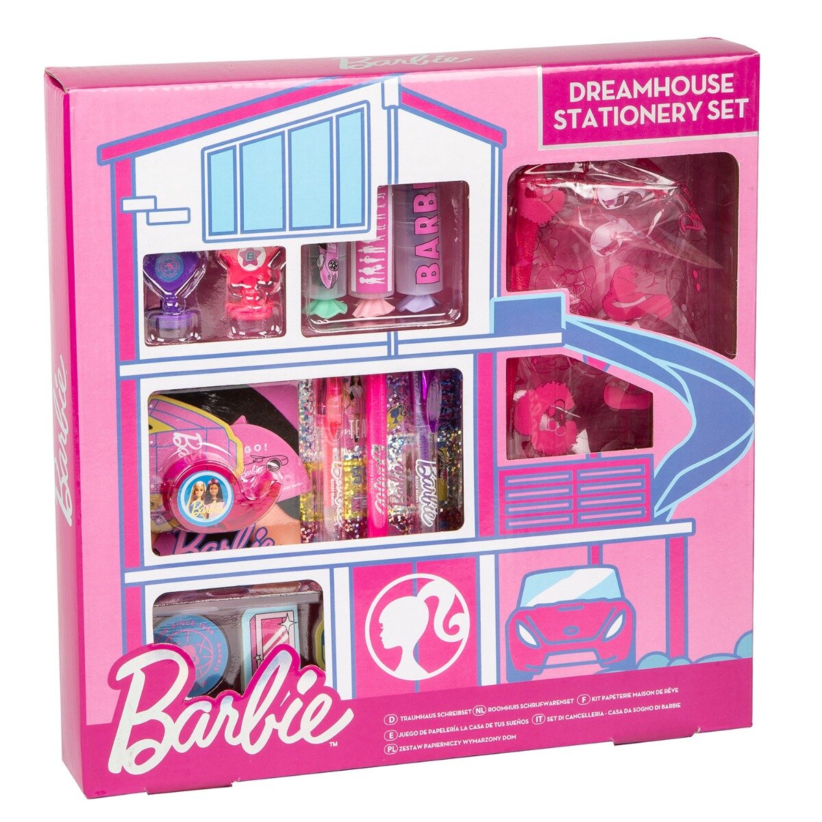 Barbie Set rechizite cu penar si accesorii Dreamhouse