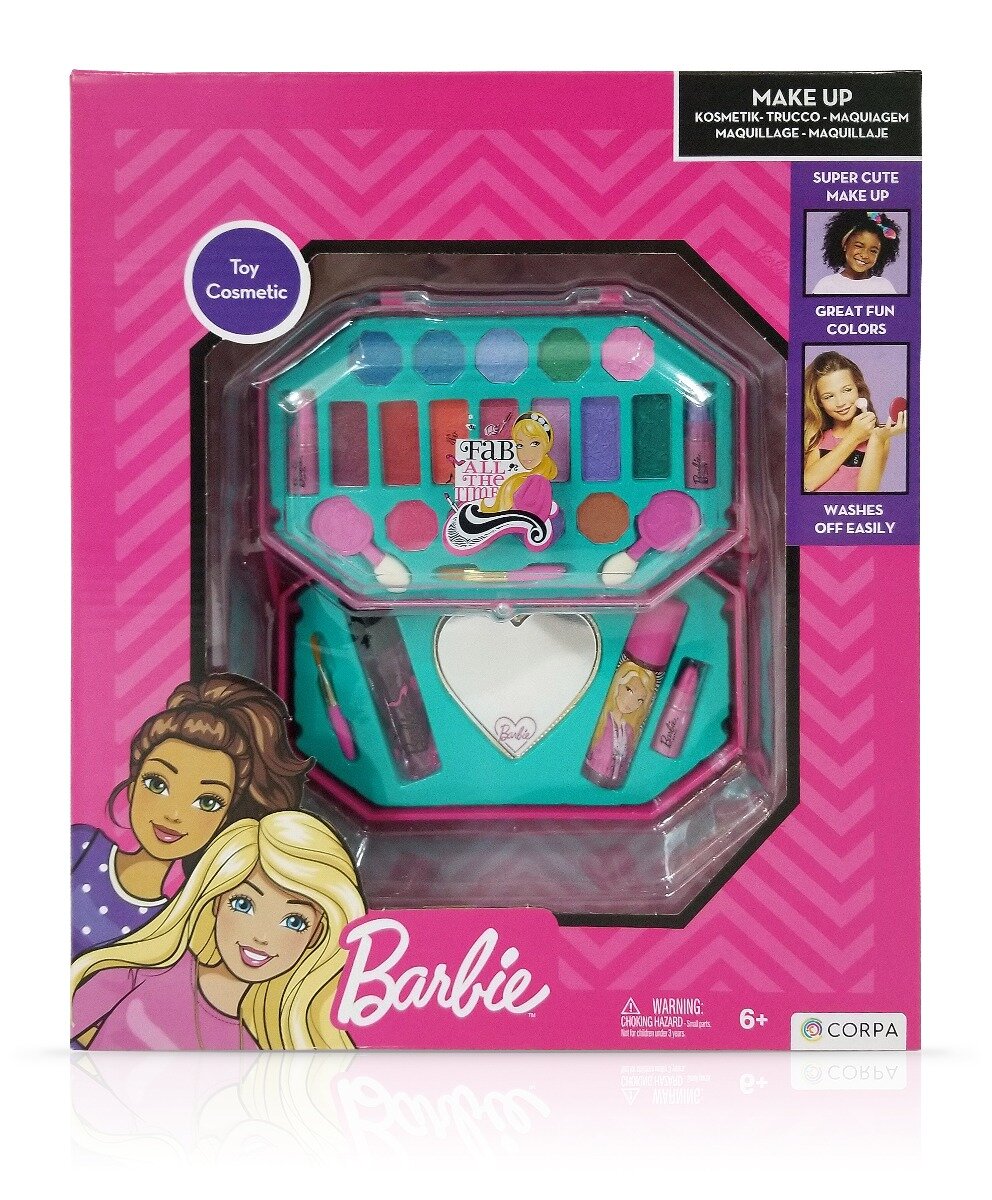 Barbie Trusa de Make-up octogonala cu 2 niveluri