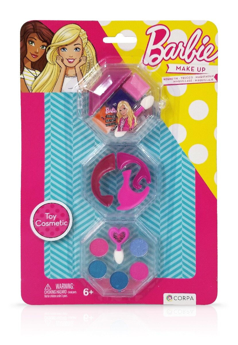 Barbie Trusa de Make-up rotunda cu 3 niveluri