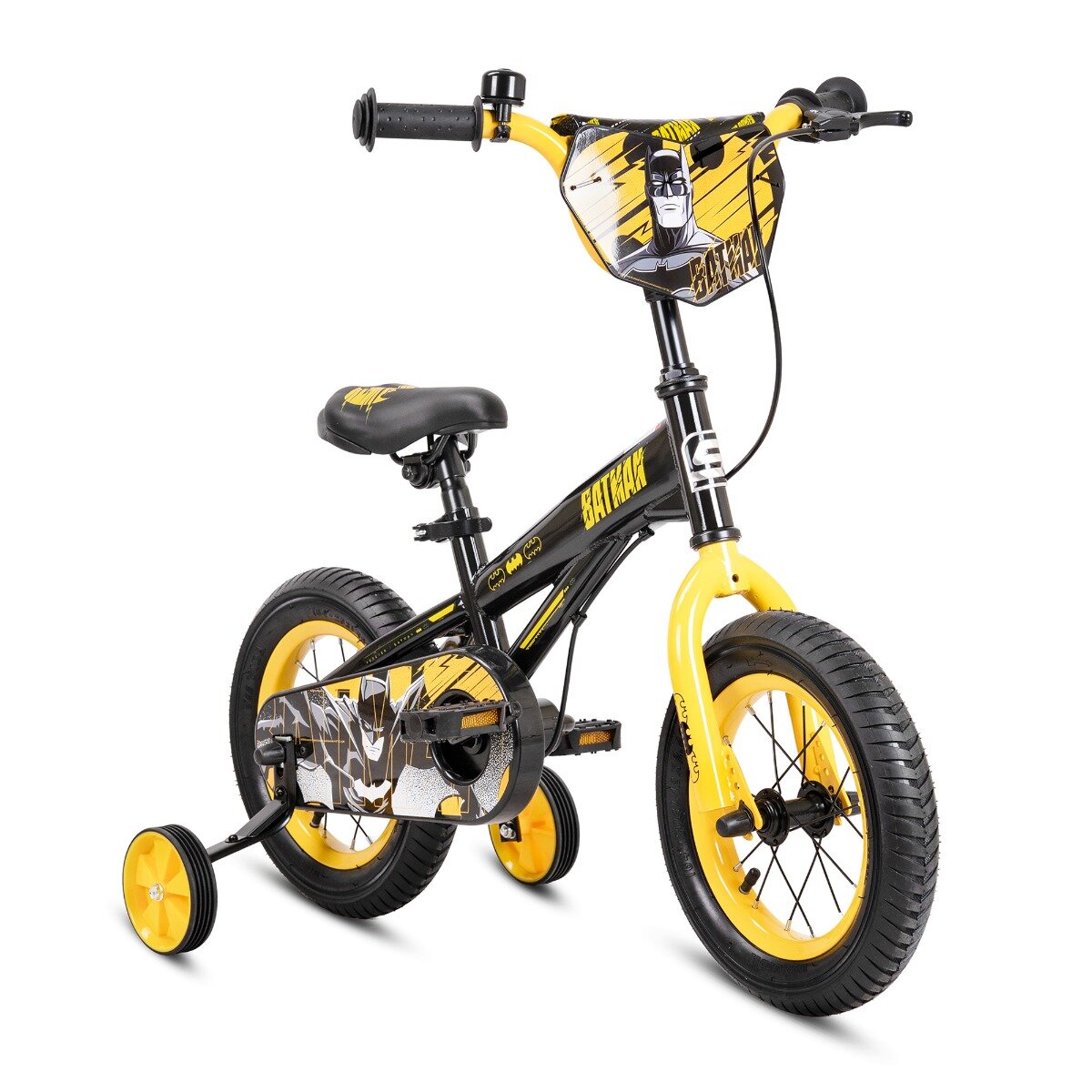 Batman Bicicleta cu roti ajutatoare 12 inch