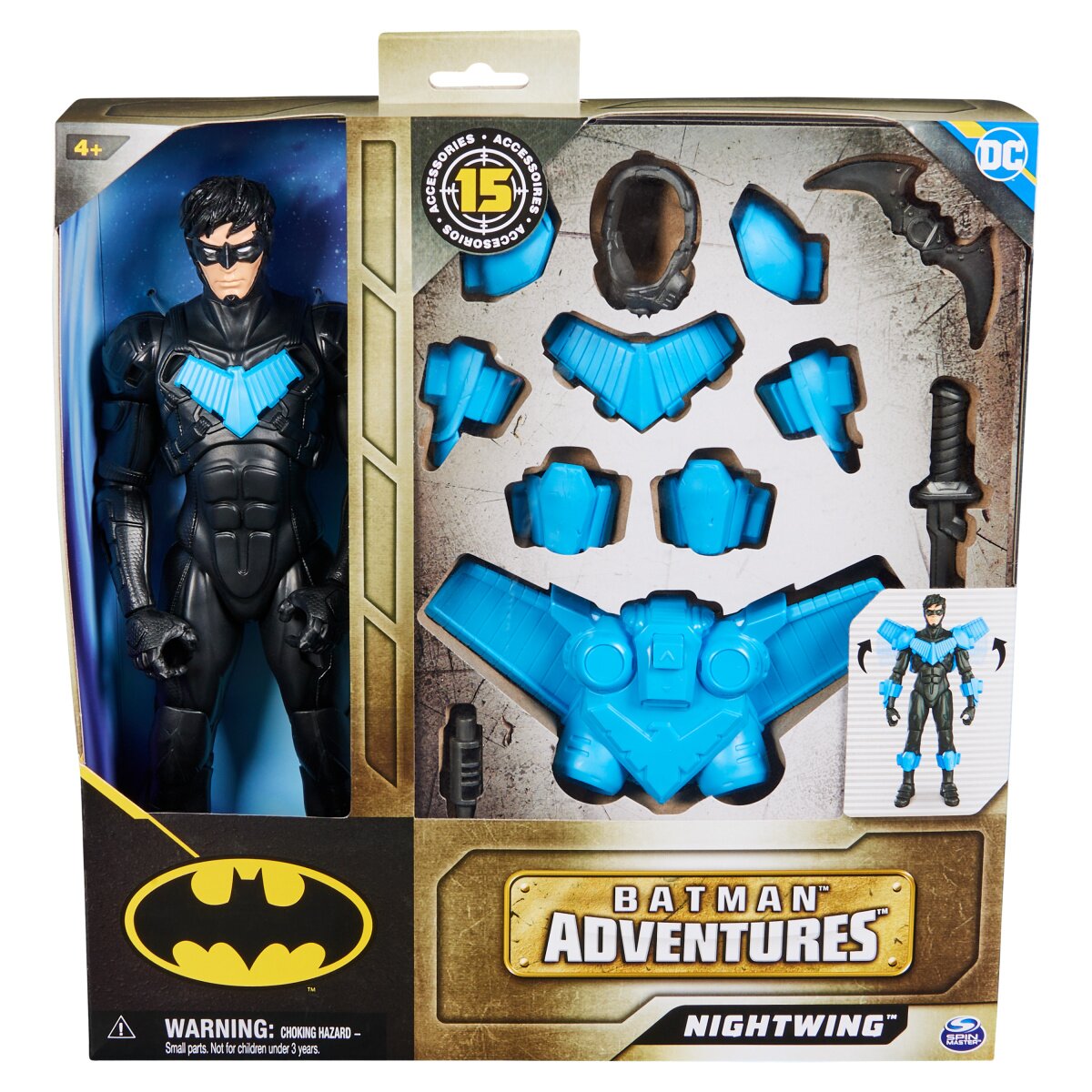 Batman Figurina Adventures Nightwing 15 accesorii 20145379