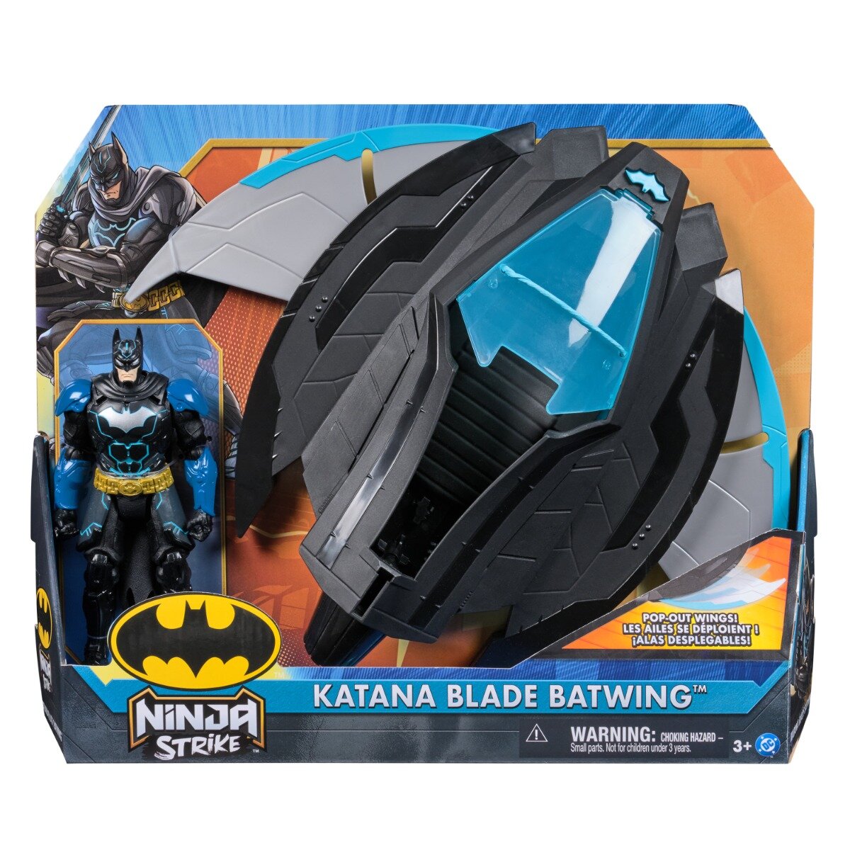 Batman Figurina cu vehicul Ninja Strike Katana Blade Batwing 6074110