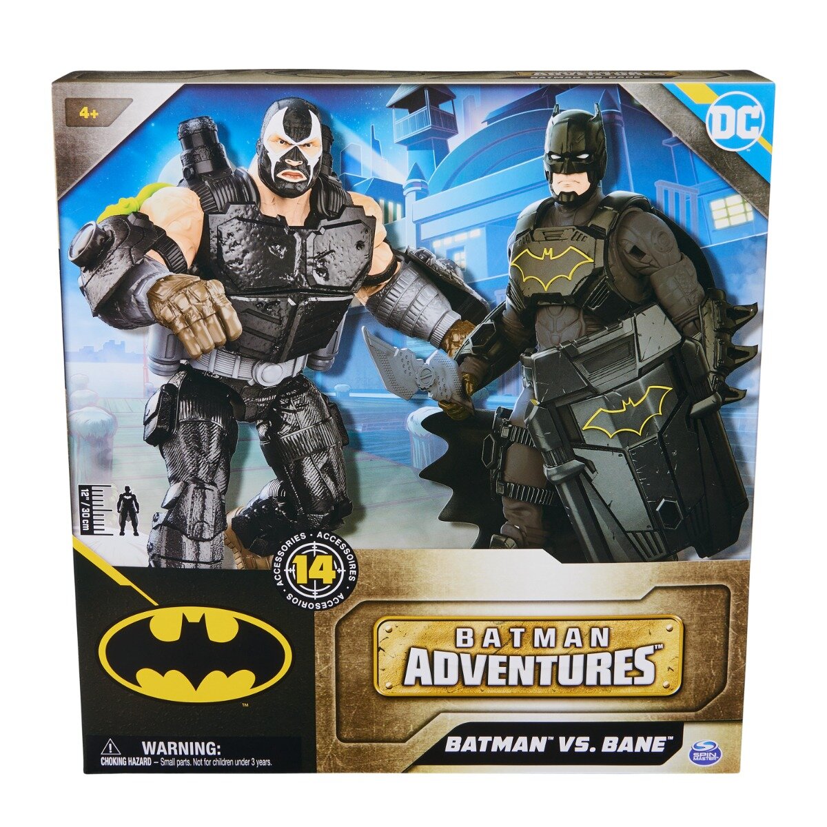 Batman Set 2 figurine Vs Bane 30 cm