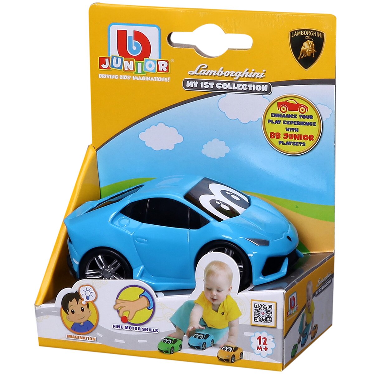 Bburago Junior Prima mea masina de colectie Bburago Lamborghini Albastru