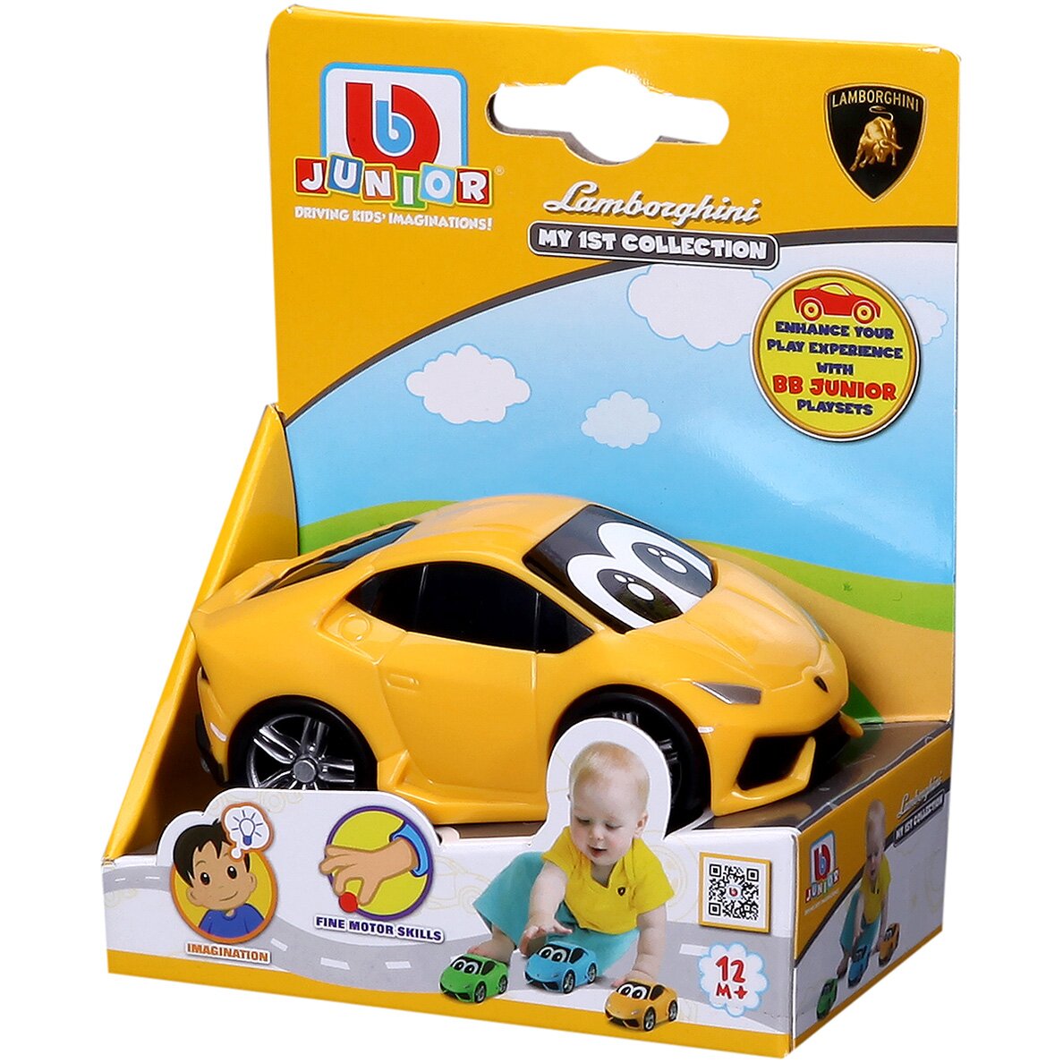 Bburago Junior Prima mea masina de colectie Bburago Lamborghini Galben
