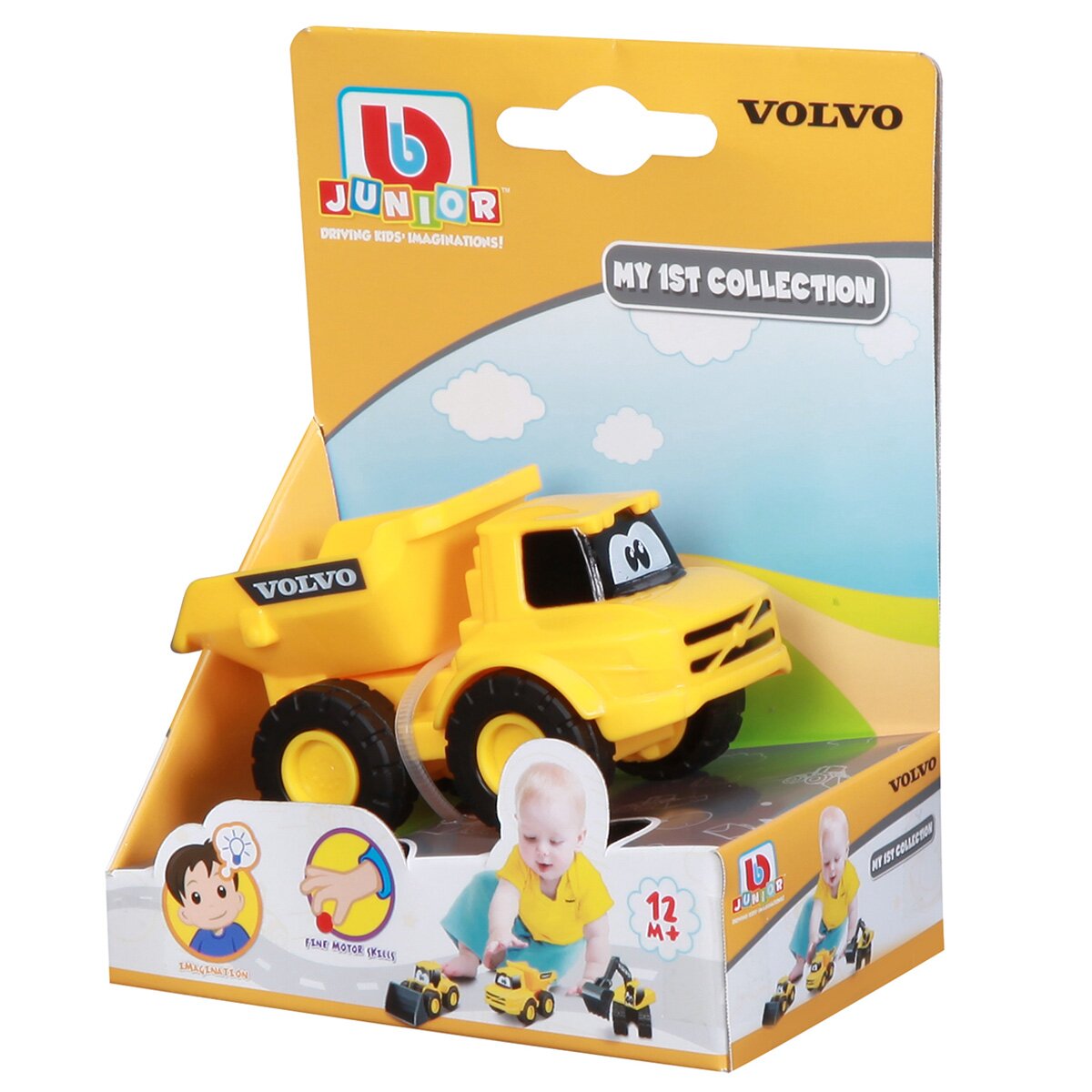 Bburago Junior Prima mea masina de colectie Bburago Volvo Basculanta