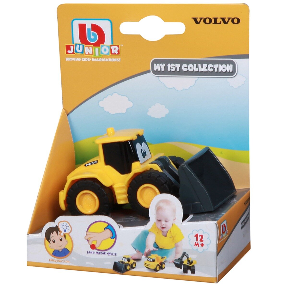 Bburago Junior Prima mea masina de colectie Bburago Volvo incarcator frontal