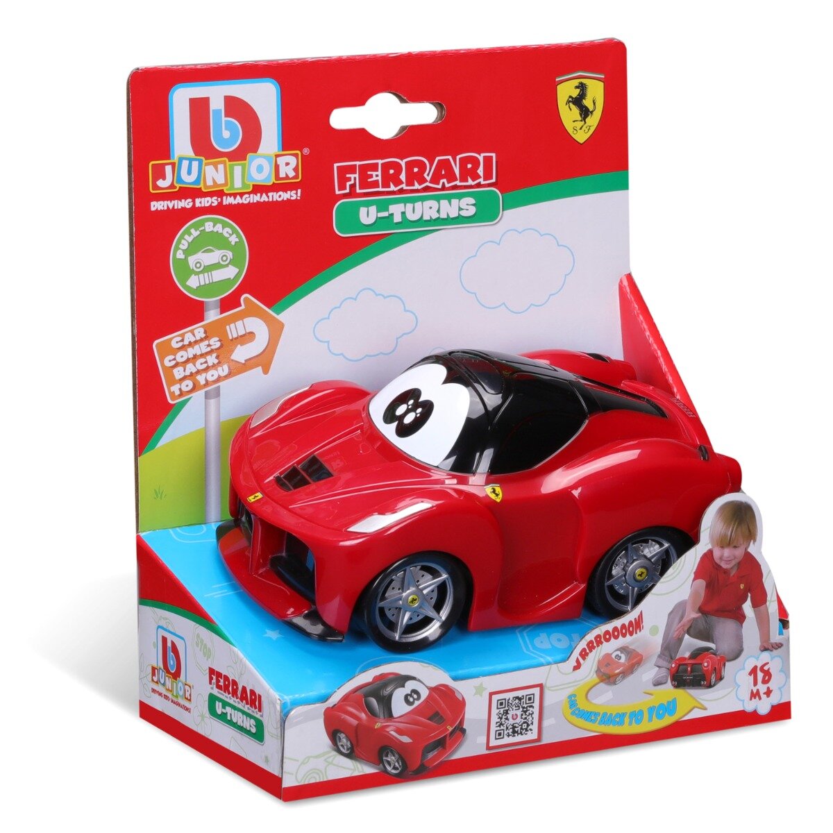 Bburago Junior Prima mea masina Ferrari U-Turns