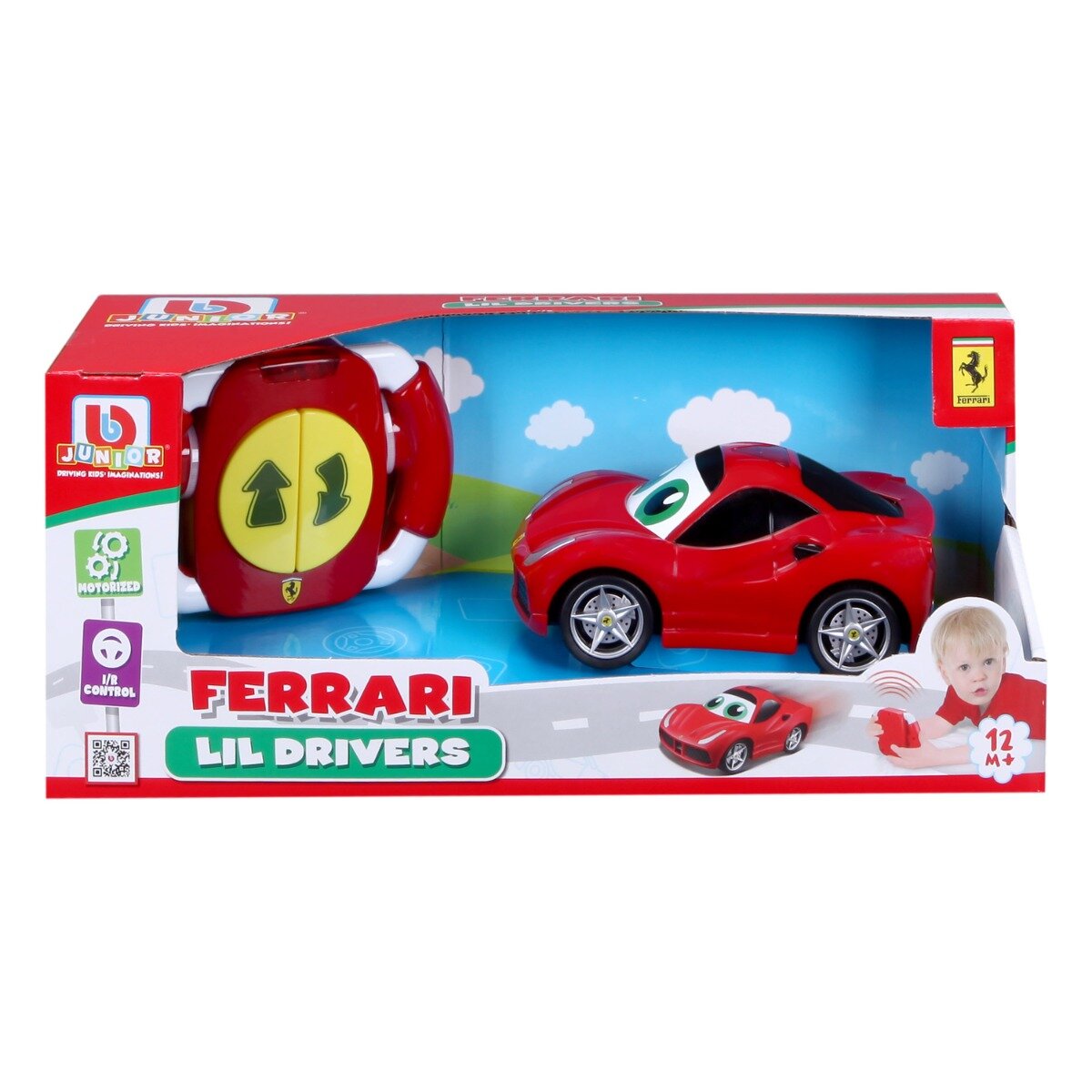 Bburago Junior Primul meu Ferrari 488 GTB cu telecomanda