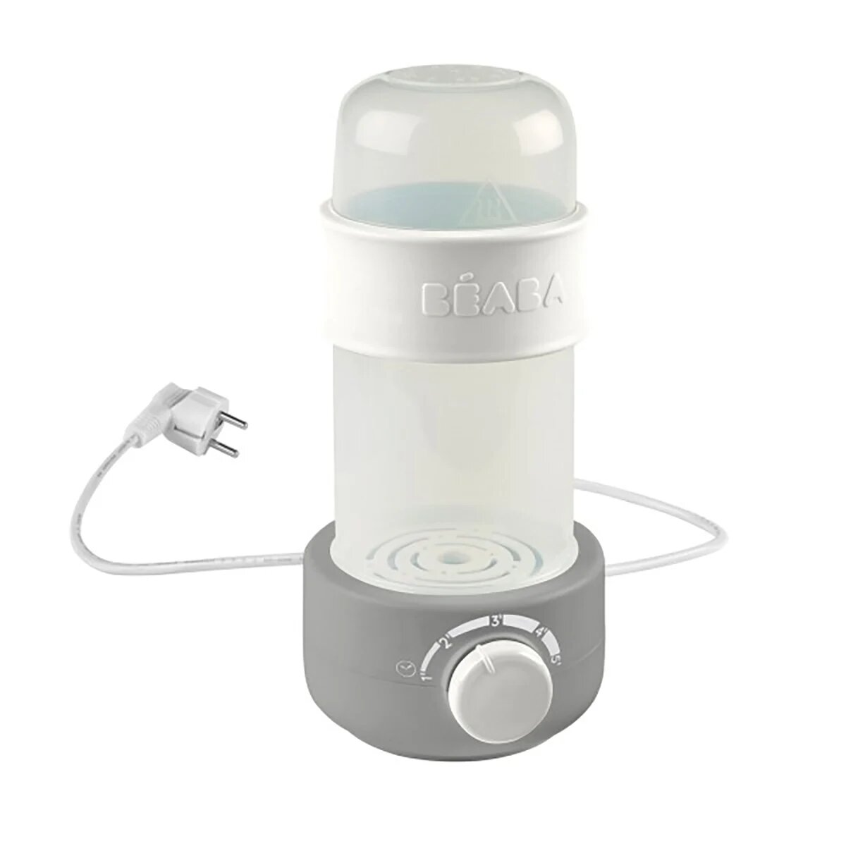 BEABA Incalzitor biberoane si sterilizator Baby Milk Second Gri