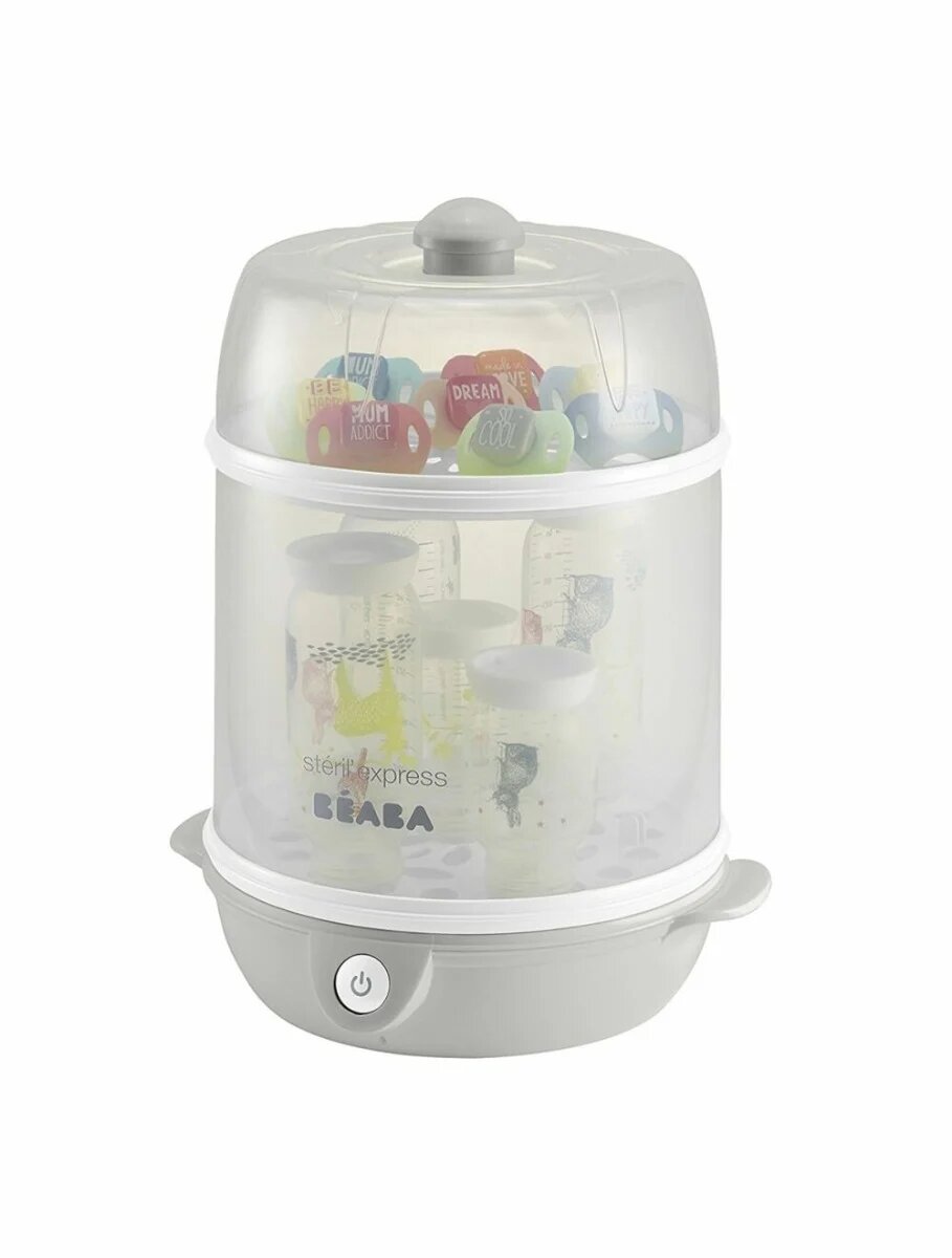 BEABA Sterilizator electric 2 In 1 gri