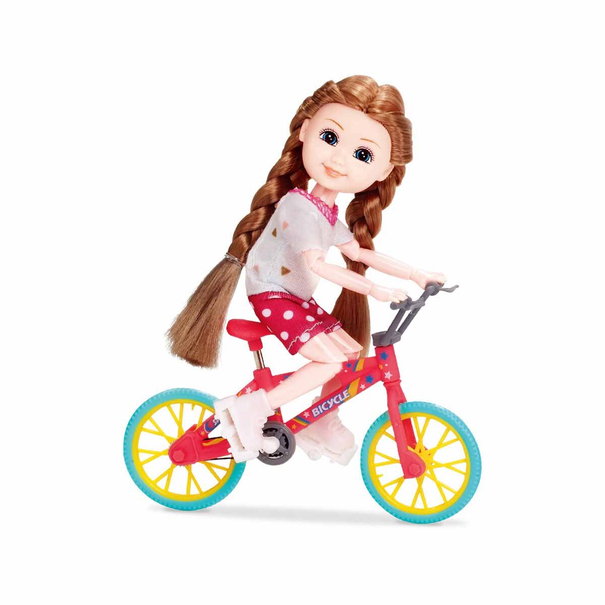 Belissa Papusa pe bicicleta