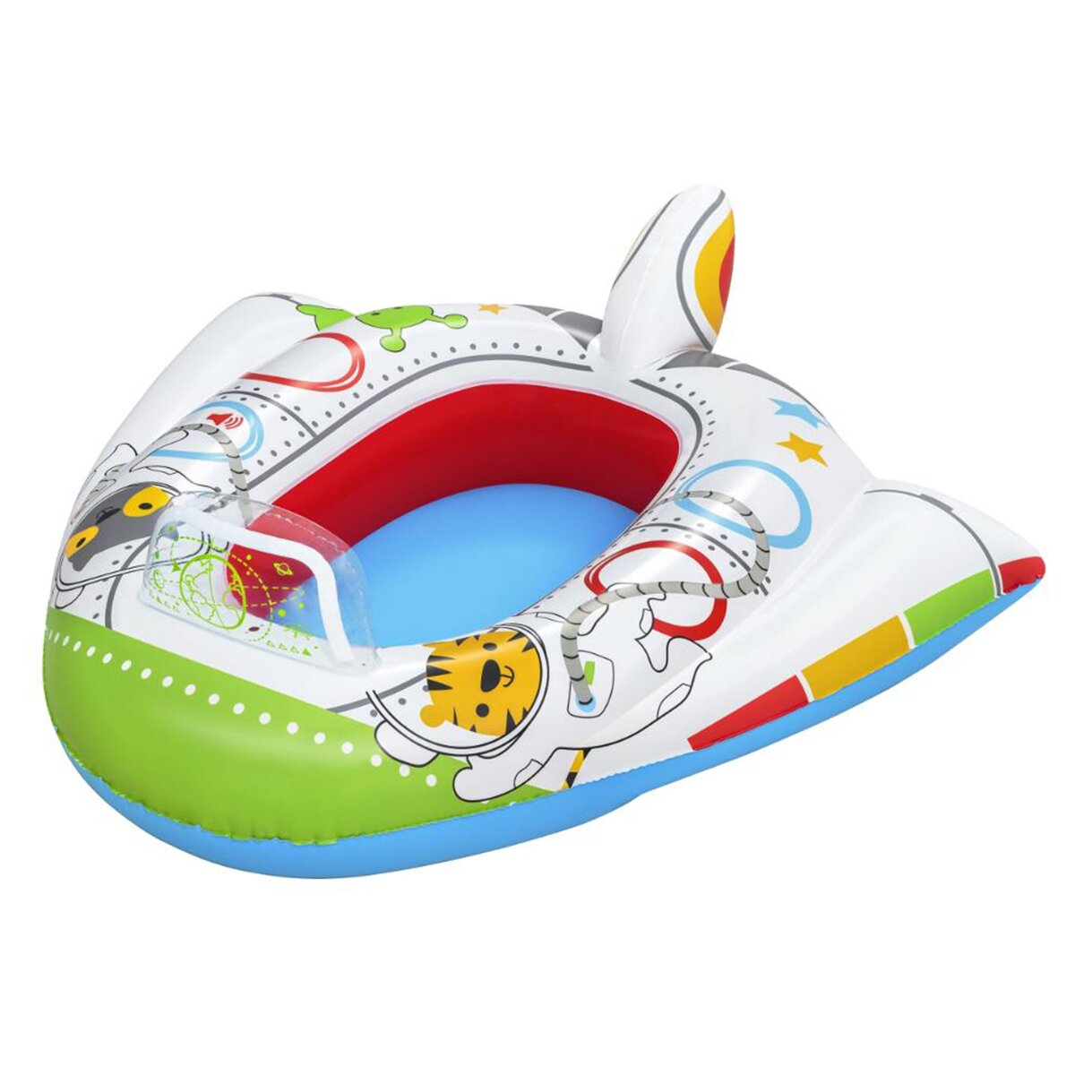 BESTWAY Barca gonflabila cu sunete Nava spatiala 104 x 99 cm