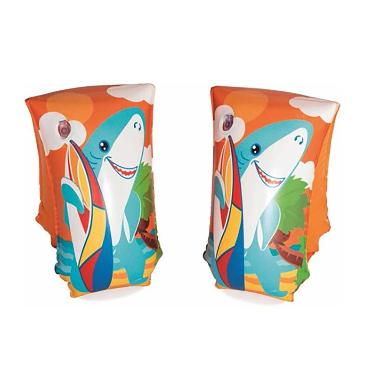 BESTWAY Set 2 aripioare inot model rechin 30 x 15 cm