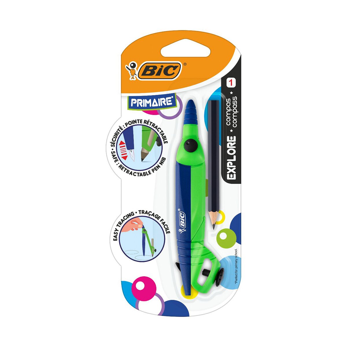 Bic Compas explore pentru scoala primara Bl1