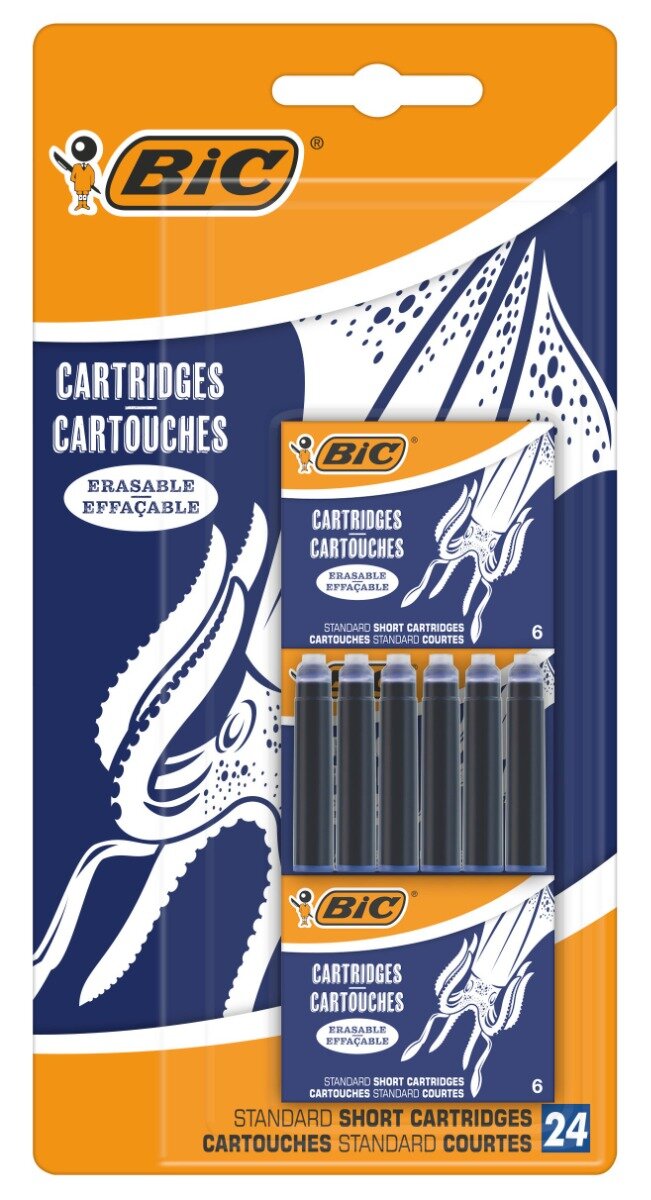 Bic Rezerve pentru stilou Albastru 24 buc