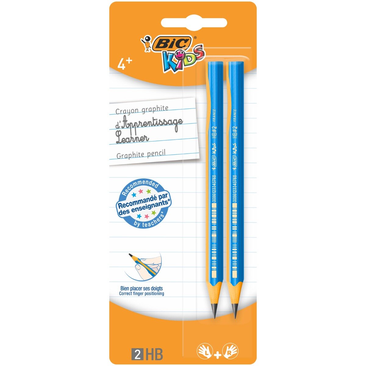 Bic Set 2 creioane Grafit Kids Evolution HB 2