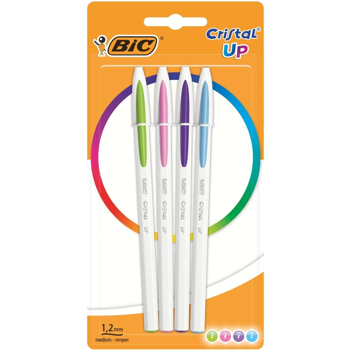 Bic Set 4 pixuri Cristal Up Fun 1.2 mm