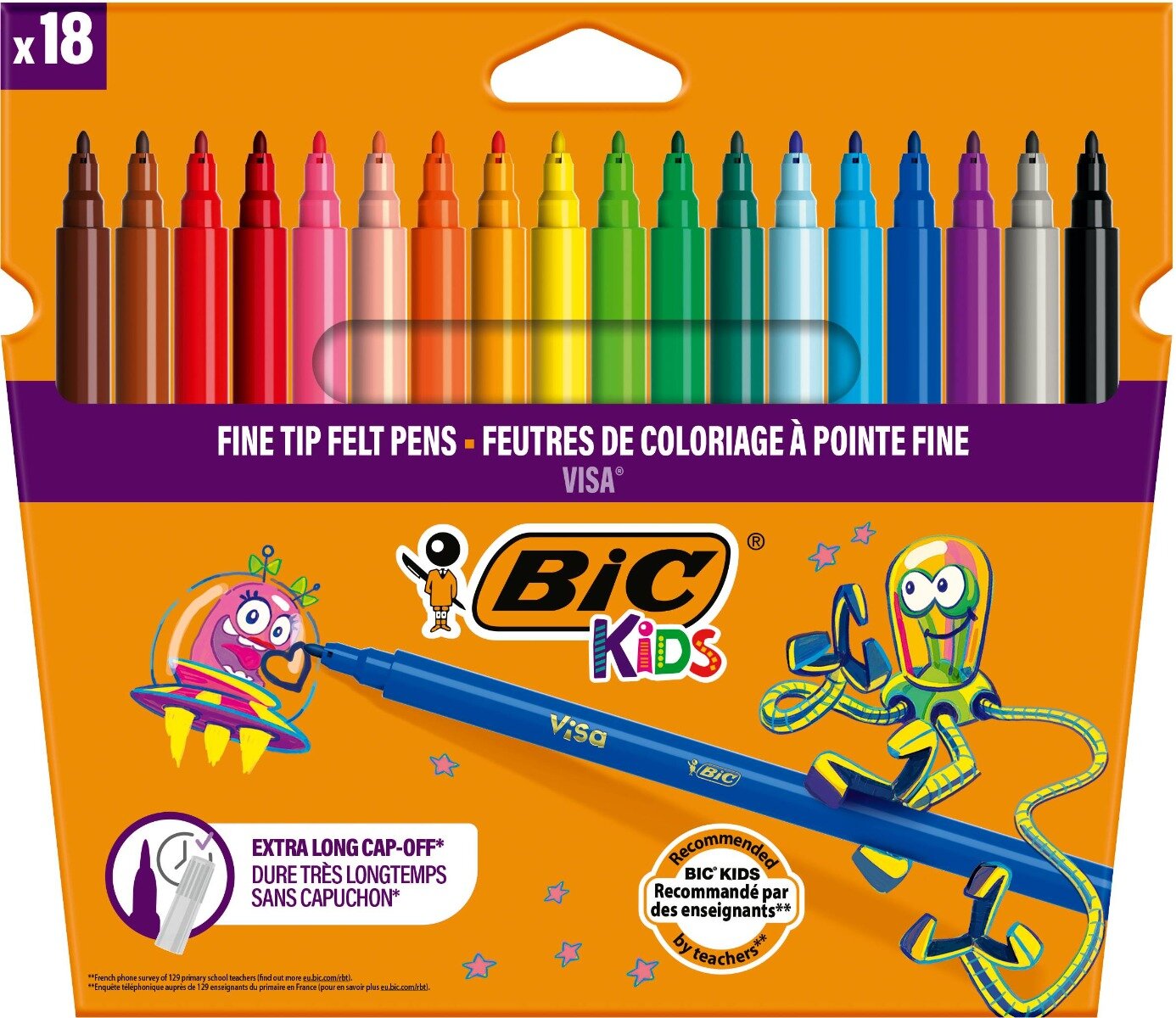Bic Set carioci lavabile Visa P18