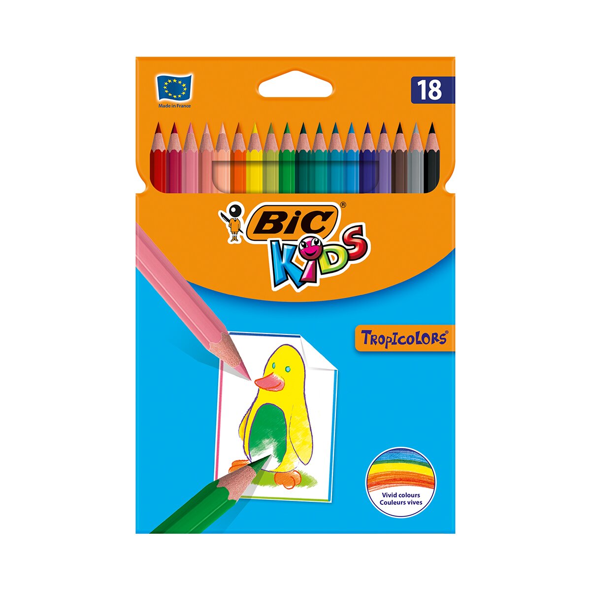 Bic Set creioane colorate Tropicolors P18