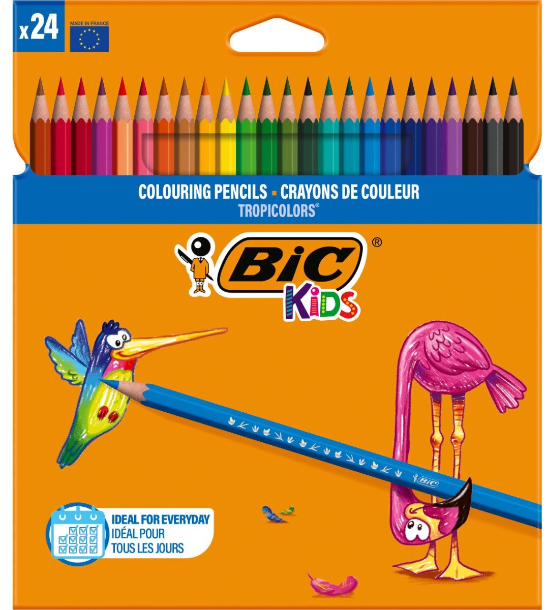 Bic Set creioane colorate Tropicolors P24
