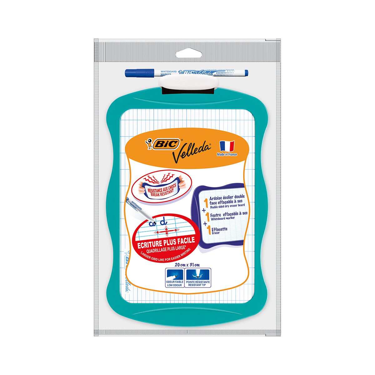 Bic Tabla de scris Velleda 20 x 31 cm Verde