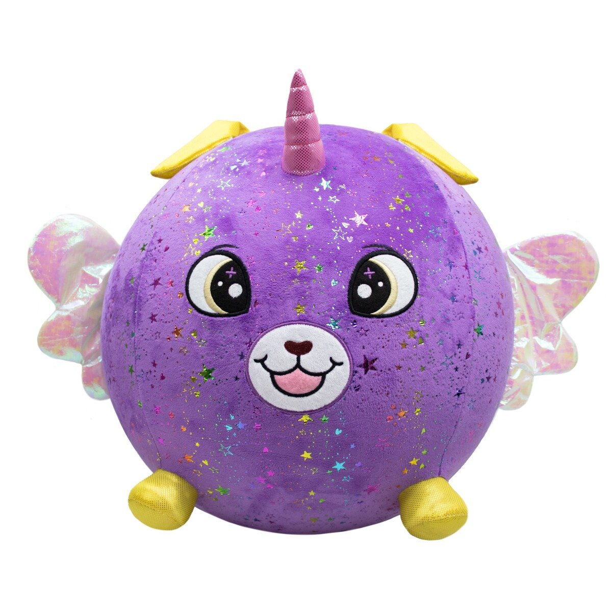 Biggies Jucarie de plus gonflabila Shiny Corns Unicorn Mov