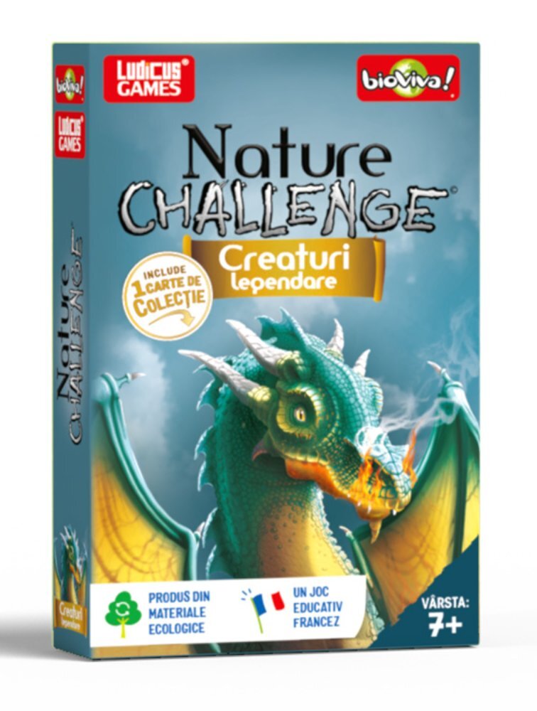 Bioviva Joc educativ Nature Challenge: Creaturi legendare