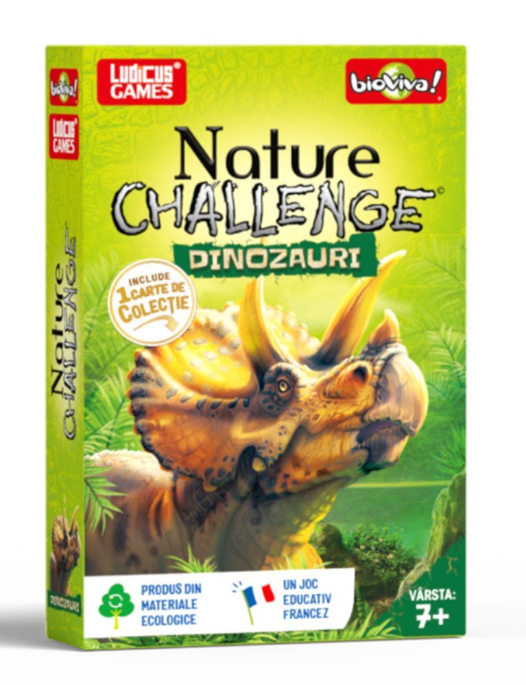 Bioviva Joc educativ Nature Challenge: Dinozauri