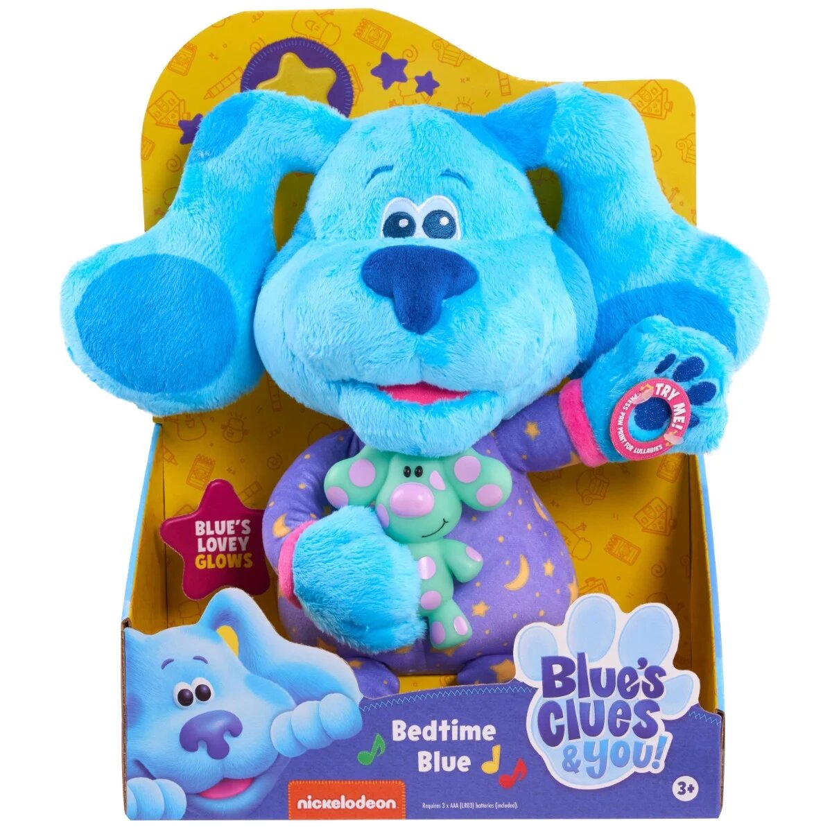 Blues Clues Jucarie de plus interactiva and You Bedtime Blue