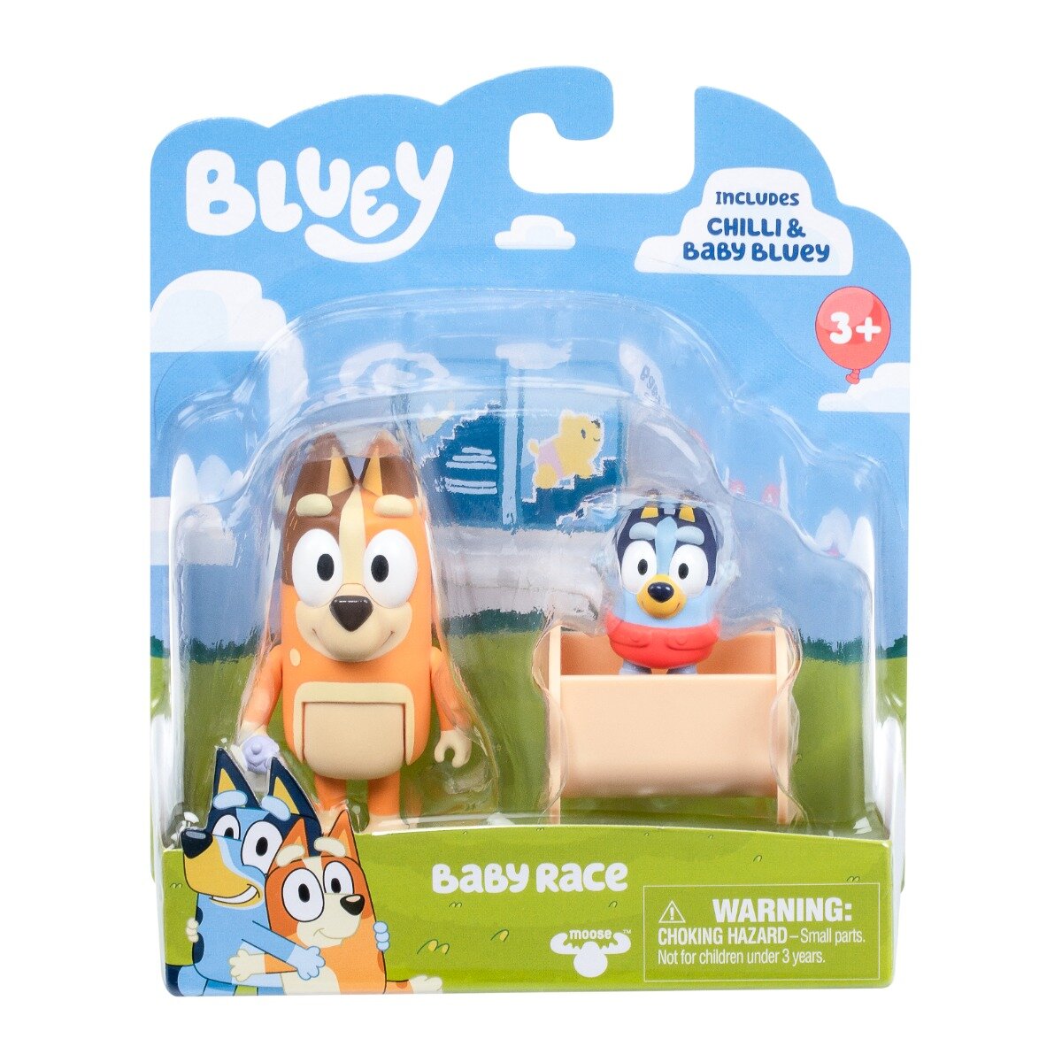 Bluey Set 2 figurine Baby si Chilli