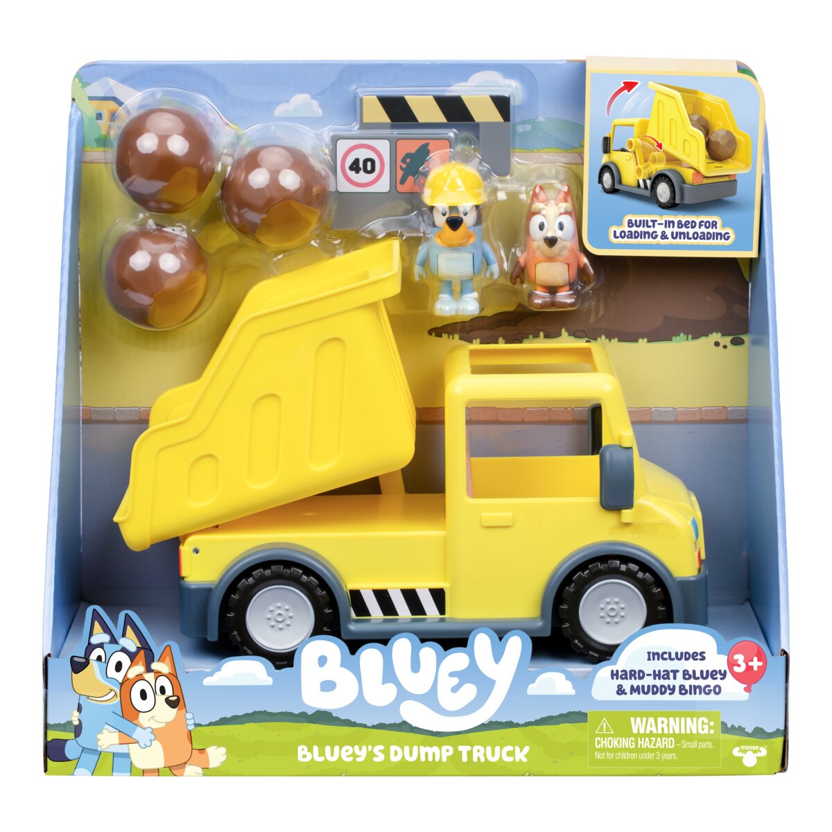 Bluey Set 2 figurine si basculanta Dump Truck