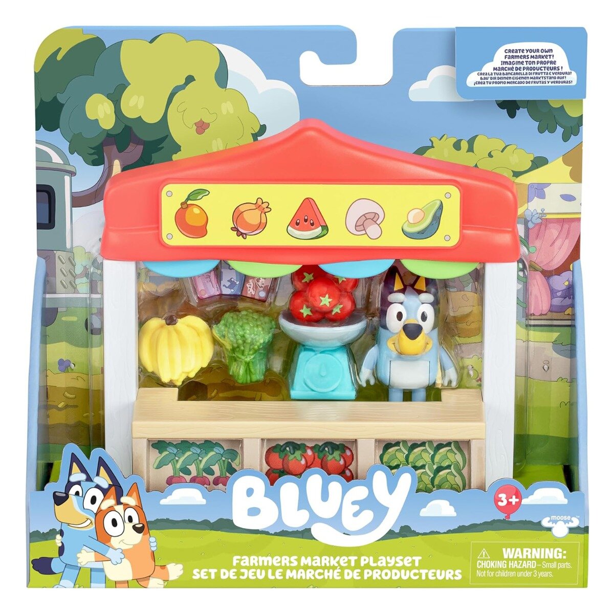 Bluey Set de joaca cu figurina Farmers Market