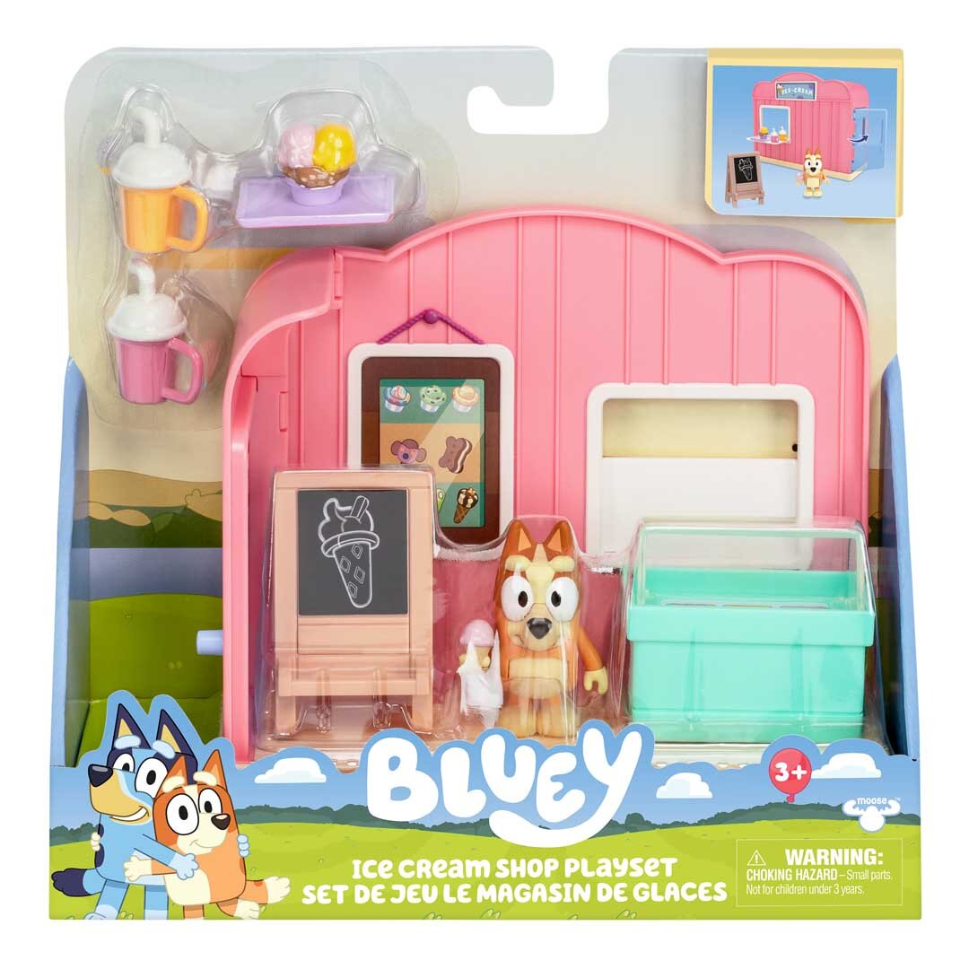 Bluey Set de joaca cu figurina Ice Cream Shop