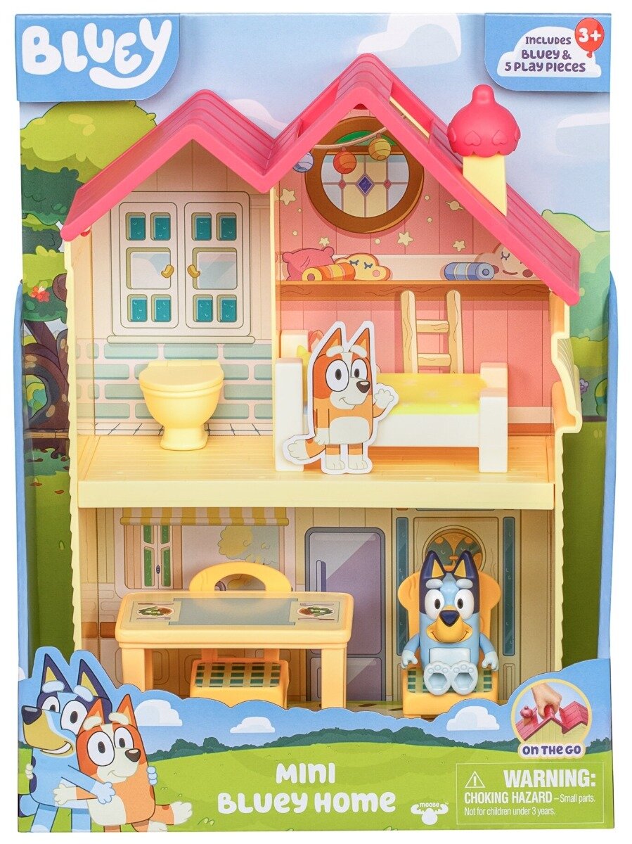 Bluey Set de joaca cu figurina Mini Home