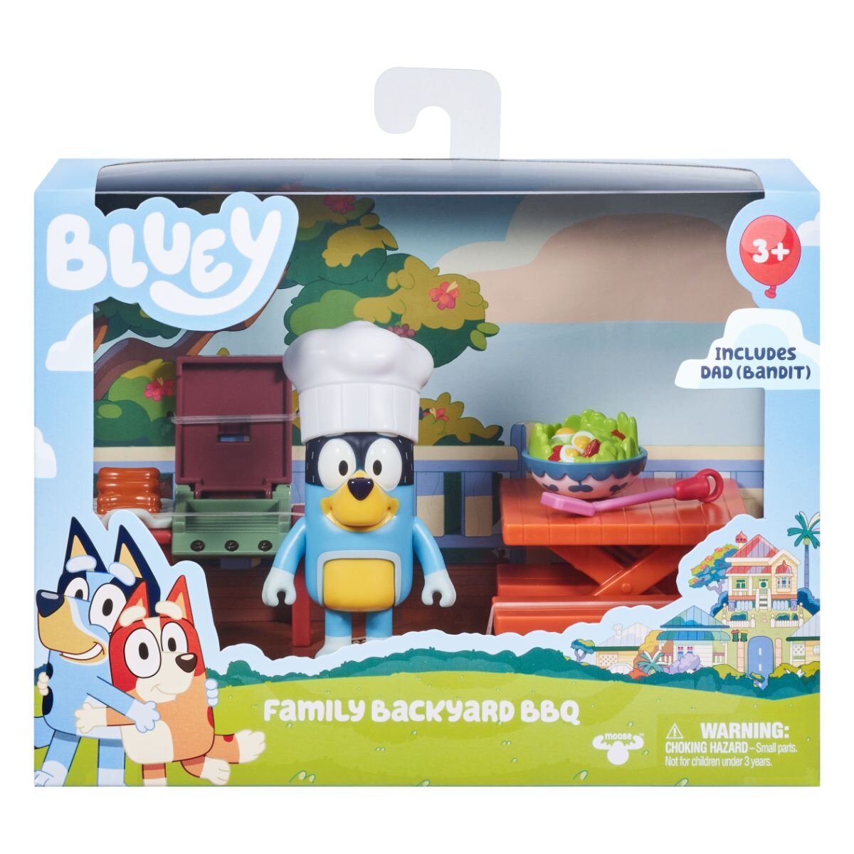 Bluey Set de joaca cu figurine Gradina