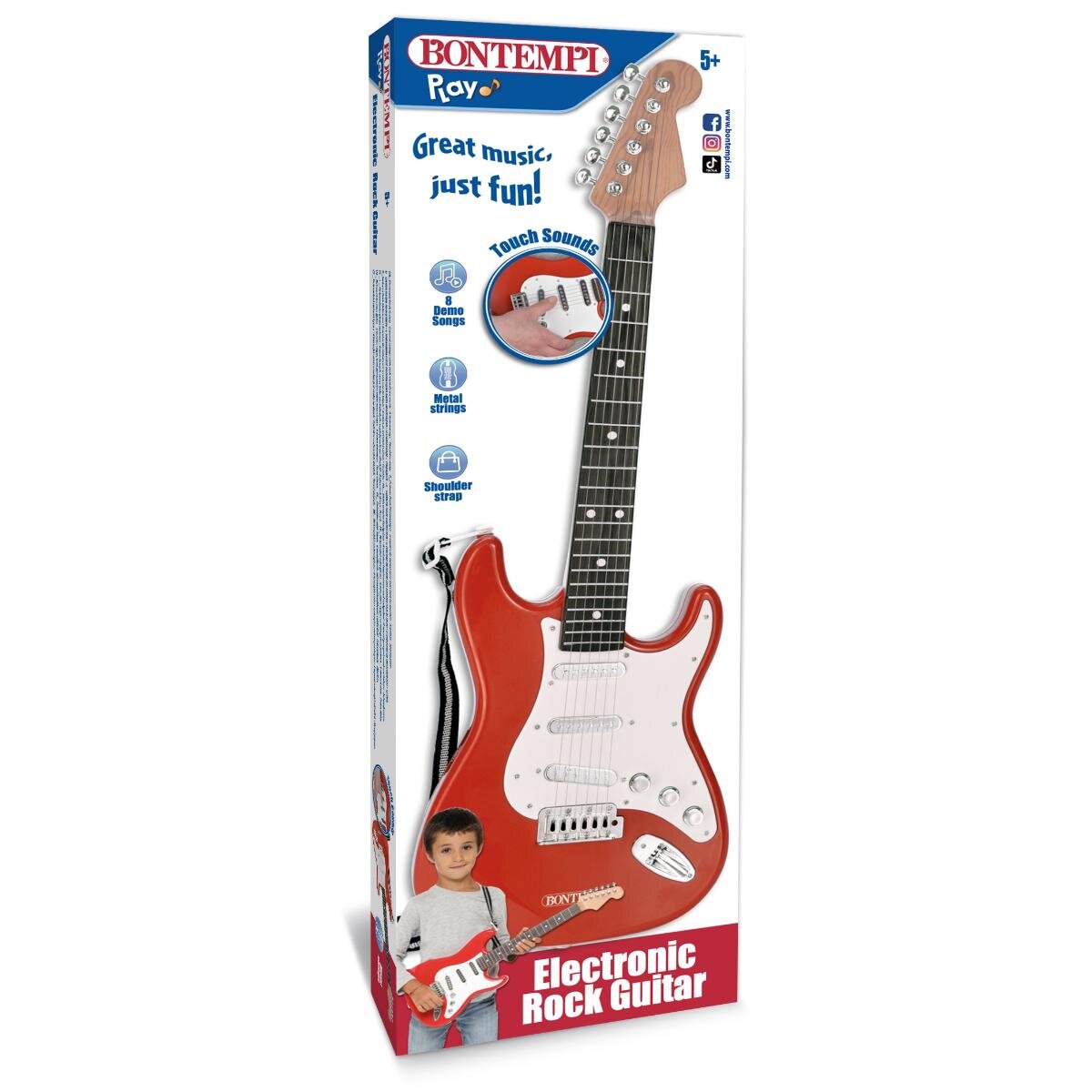 Bontempi Chitara rock electronica 67 cm